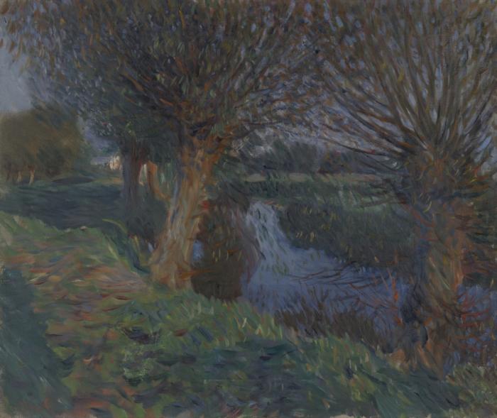 John Singer Sargent At Calcot France oil painting art